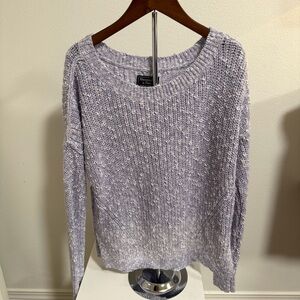 Abercrombie Purple Sweater